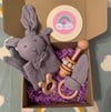 Lottie Bunny Gift Box - available in Pink, Purple or Mustard