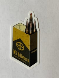 Image 3 of M240bravo Smokes Sticker