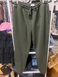 Image 1 of Army green sweatpants 