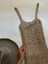 early 1970s crochet dress