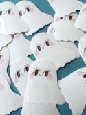 Lacey the Ghost Vinyl Sticker