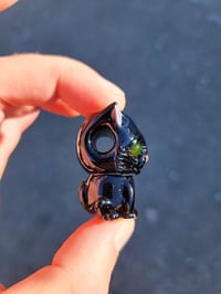 Image 3 of Galexy Black Kitty Pendant