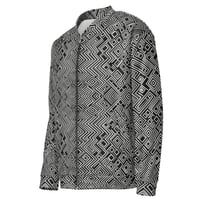 Image 3 of La Serpiente Print Unisex Bomber Jacket
