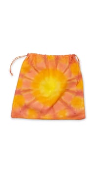 Ultra Violet Sunrise Drawstring Bag - 12 x 12