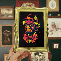 Image 1 of Sad Clown Embroidery