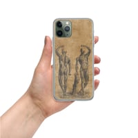 Image 3 of Antique Anatomical Illustration Human Muscular System Clear Case for iPhone®