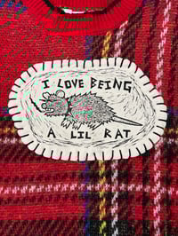 Image 2 of lil rat sweater