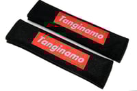 Image 2 of TANGINAMO BOX LOGO SEATBELT PADS