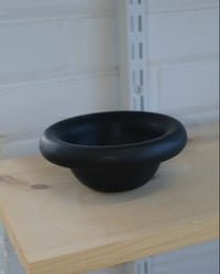 Image 1 of Small Chunky Bowl In Black Satin