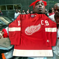 Image 1 of 💎Vintage💎 90’s Detroit Red Wings 🪽 Steve Yzerman🥅 Starter ⭐️ 🏒 Jersey 