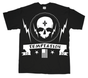 Image of "Lightning Tee" (Black) 