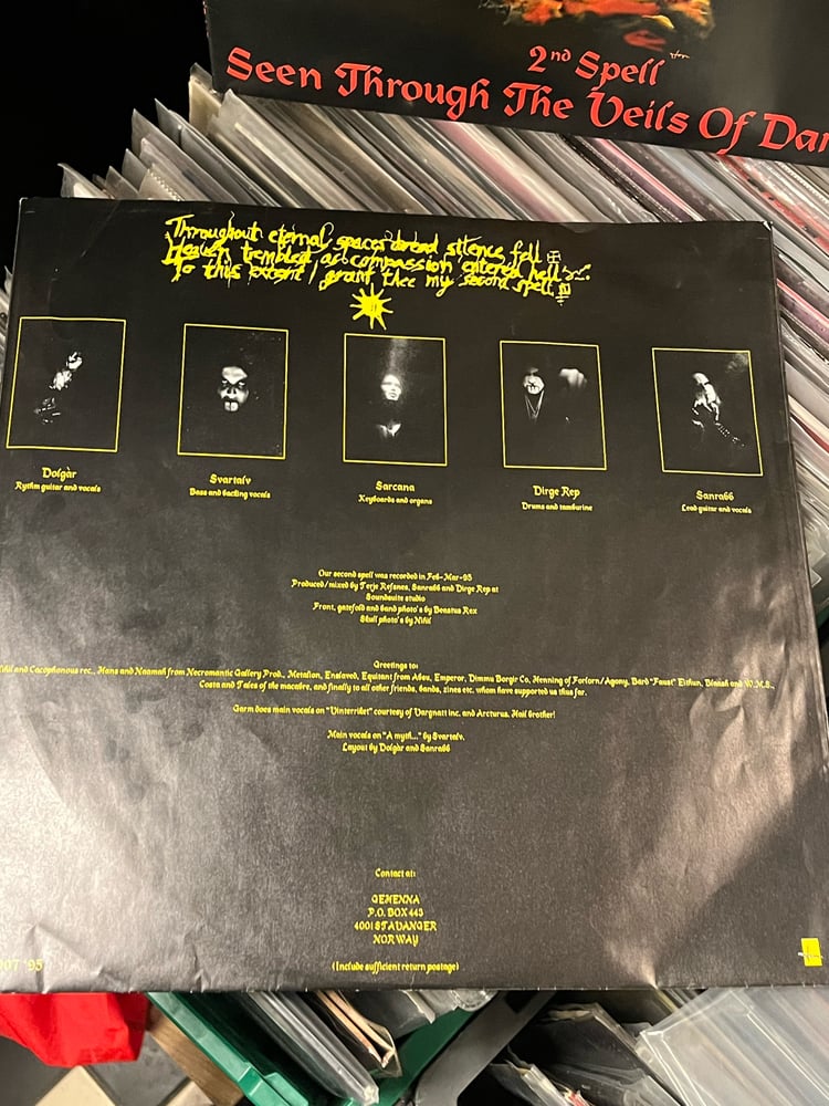 Image of LP Gehenna 2nd Spell ORIGINAL numbered 