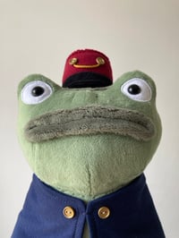 Image 2 of Medium - Band Uniform Frog Of Many Names Plushie - OTGW - Made To Order 