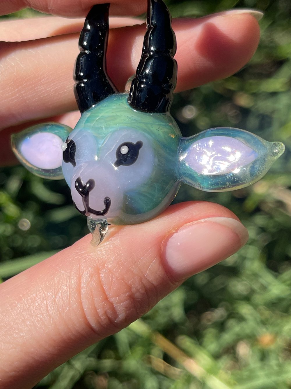 Image of Kawaii Baphy Pendant: Sea Slyme