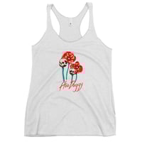 Death's Head Poppy Racerback Tank