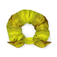 Image 2 of Variegated Leaf Hair Scrunchie