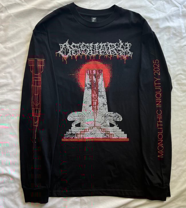 "MONOLITHIC INIQUITY" TOUR LONGSLEEVE