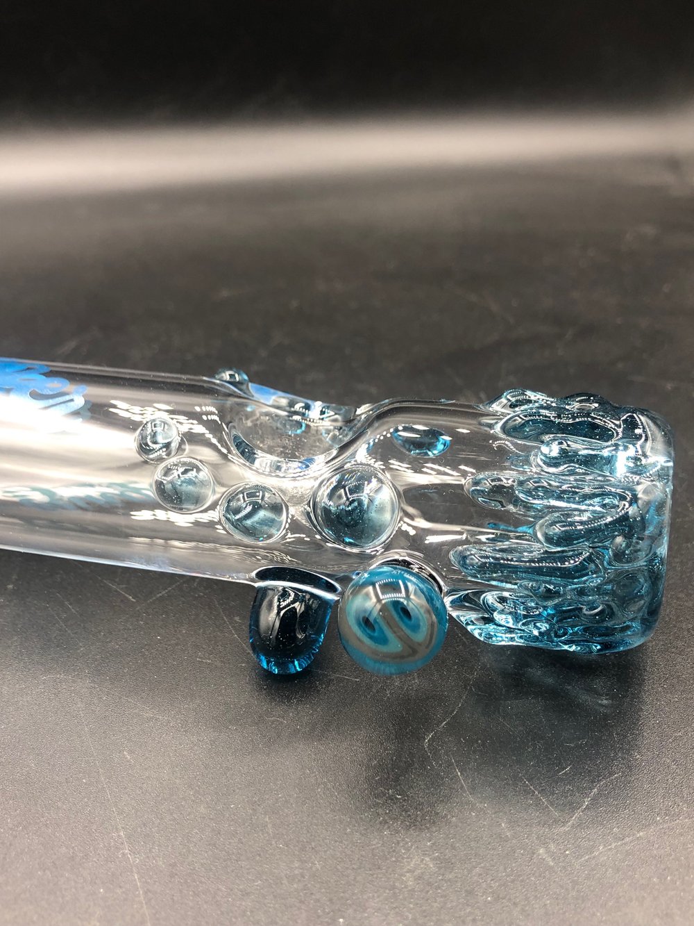 Image of 8” Light Blue Stardust Steam Roller 