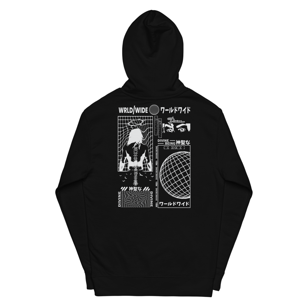 WORLDWIDE DIVINE Hoodie (White Print)
