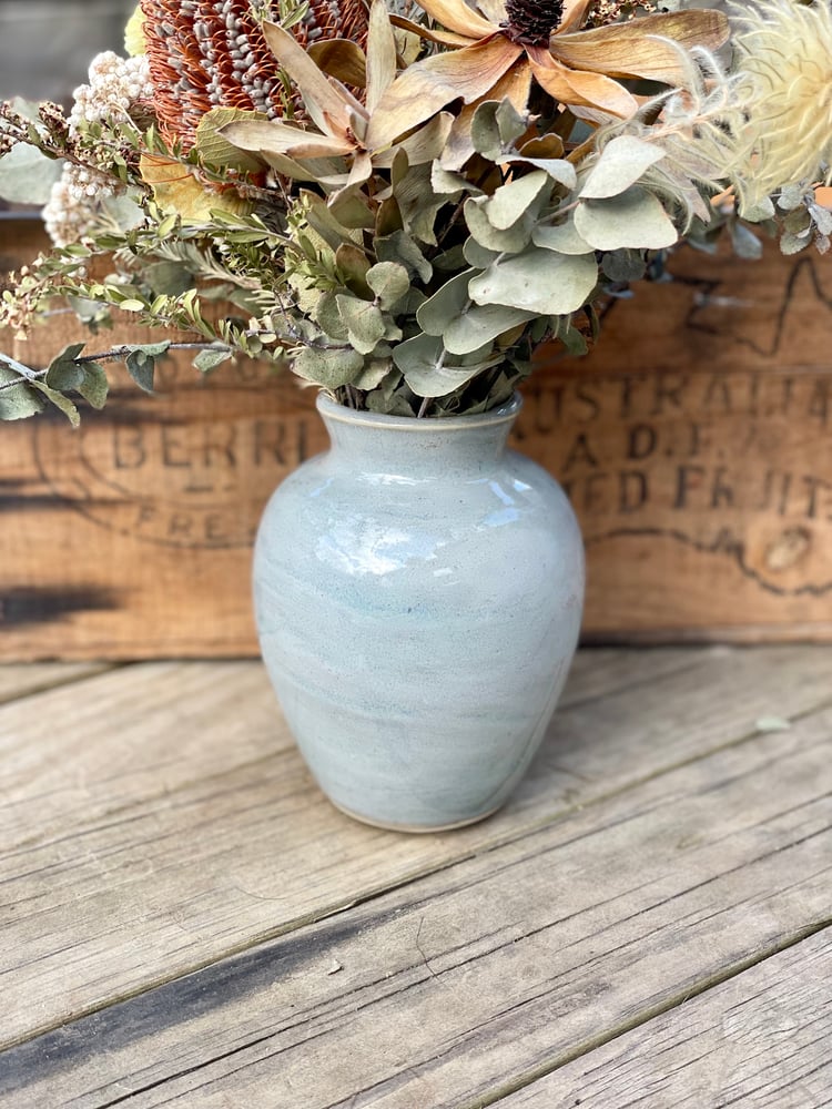 Image of Blue Snow Vase 