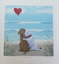 Image 2 of I Love You print