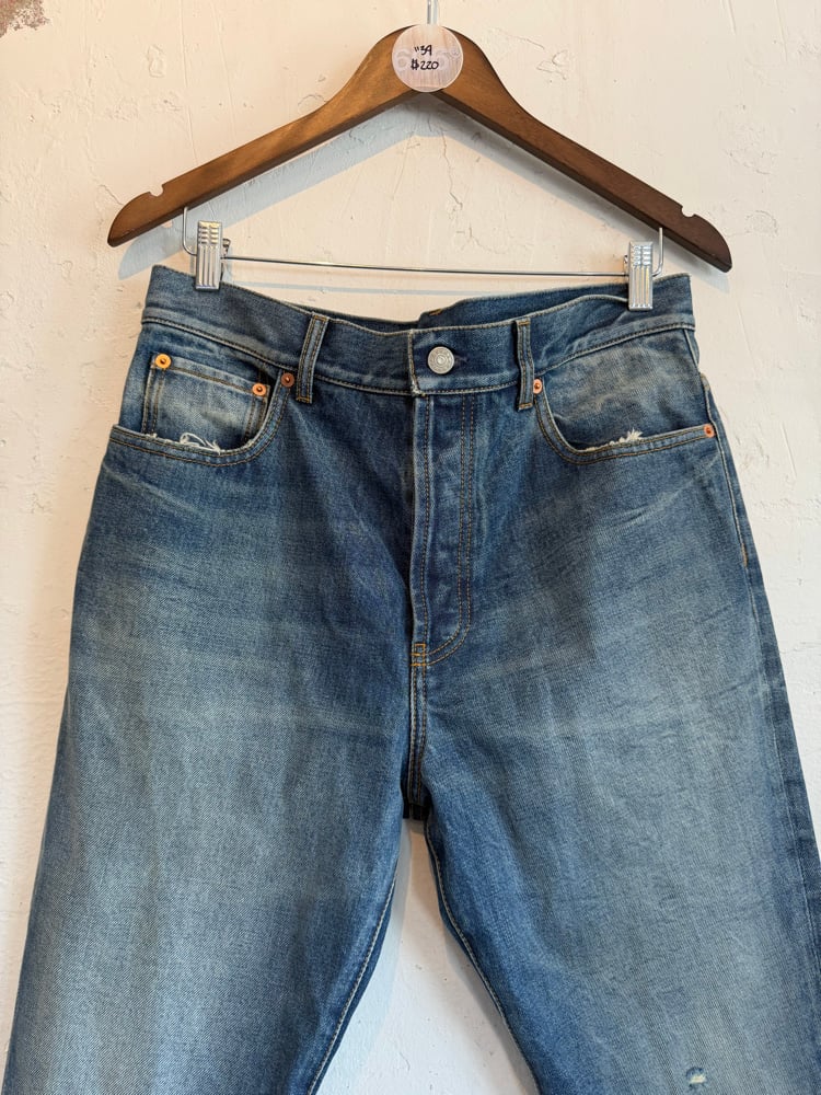 Image of Gucci Blue Cutoff Denim