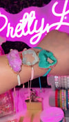 Corded Agate Geode Bracelet