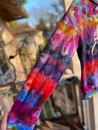 Image 2 of MEDUIM Live Fast Eat Trash Tie Dye Hoodie