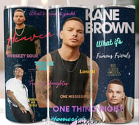 Kane brown 20oz tumbler