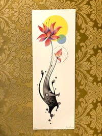 Image 1 of Falling flower 16x44 cm 