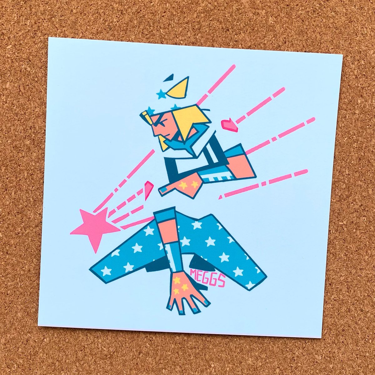 Star Boy print | Meggs