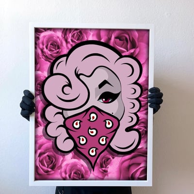 Image of Valentines print “PINK” (18x24) PRE ORDER
