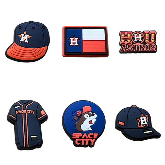 Astros Space City Jersey Croc Charm DEMON FINDS