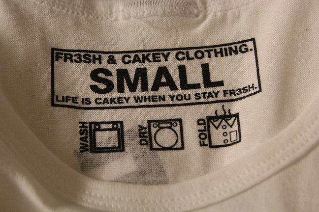 Image of Fr3sh & Cakey "BattleShittin” T-Shirt in White