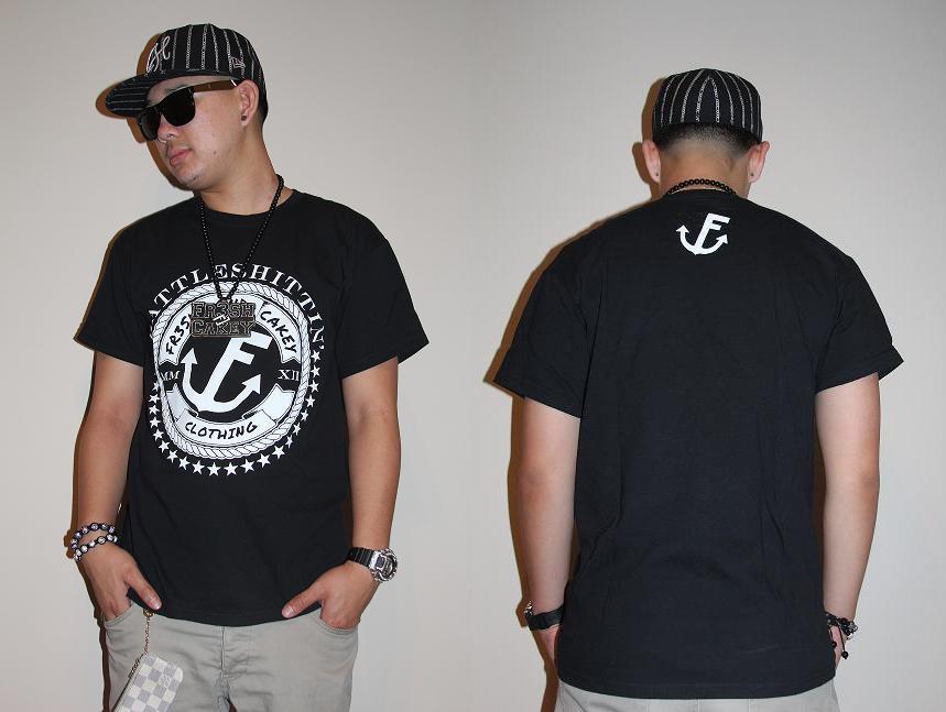 Image of Fr3sh & Cakey "BattleShittin'" Men's T-Shirt in Black