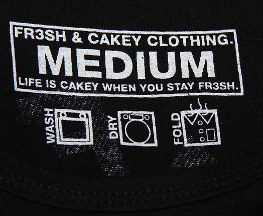 Image of Fr3sh & Cakey "BattleShittin'" Crew Neck Sweater in Black