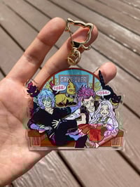 Image 3 of Rooftop Trio Layered Keychains