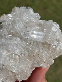 Image 7 of Glass Apophyllite, Stilbite & Chalcedony Specimen | India #3042