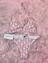 DD Pink Two-Piece Bathing Suit