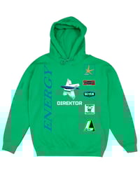 Image 1 of SPONSORED BY HOODIE (GREEN)