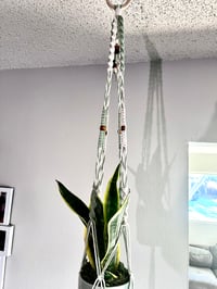 Image 1 of Sage & Cream - Macrame Plant Hanger
