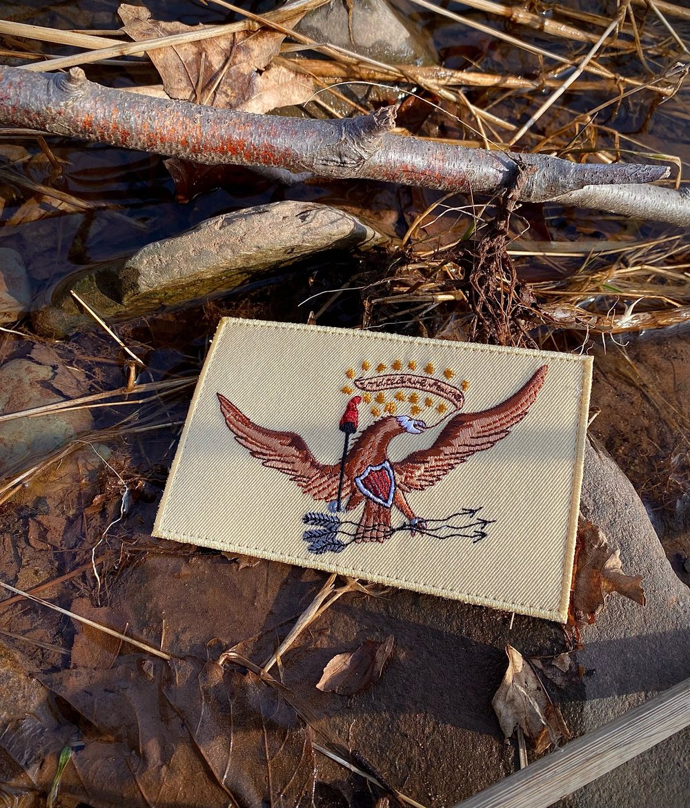 Image of River Raisin Battle Flag (5”x3”)