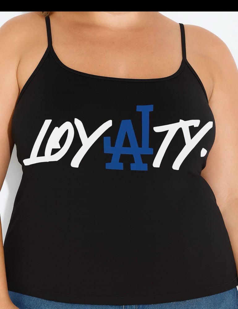 Image of Spaghetti tank top loyalty 