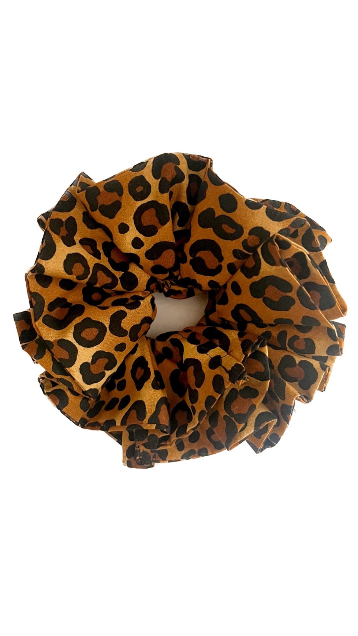 Leopard Scrunchie 