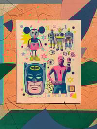 Image 1 of Risograph Toys  - pale pink