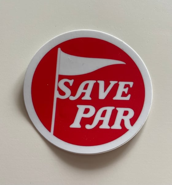 Image of Save Par Sticker