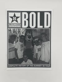 BOLD '89 Tour Zine $6.00  