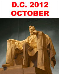 Image of Washigton, D.C.<BR />October 10 - 15, 2012