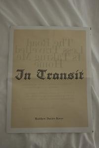 Image of In Transit (Orange)-Matthew Davies-Kreye