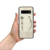 Image 4 of Antique Anatomical Drawing Bones Of The Finger Clear Case for Samsung®